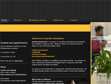 Tablet Screenshot of identityrealization.com